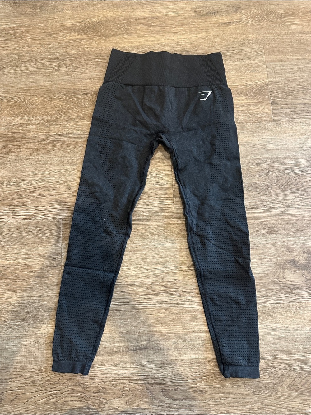 Gymshark Womens Black Seamless High-Waist Leggings